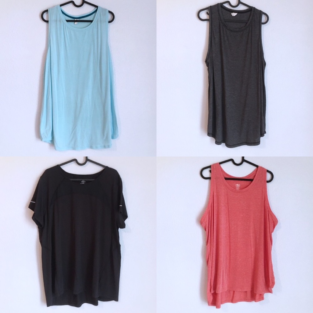 SOLD    Champion & More XXL Activewear Tops Bundle